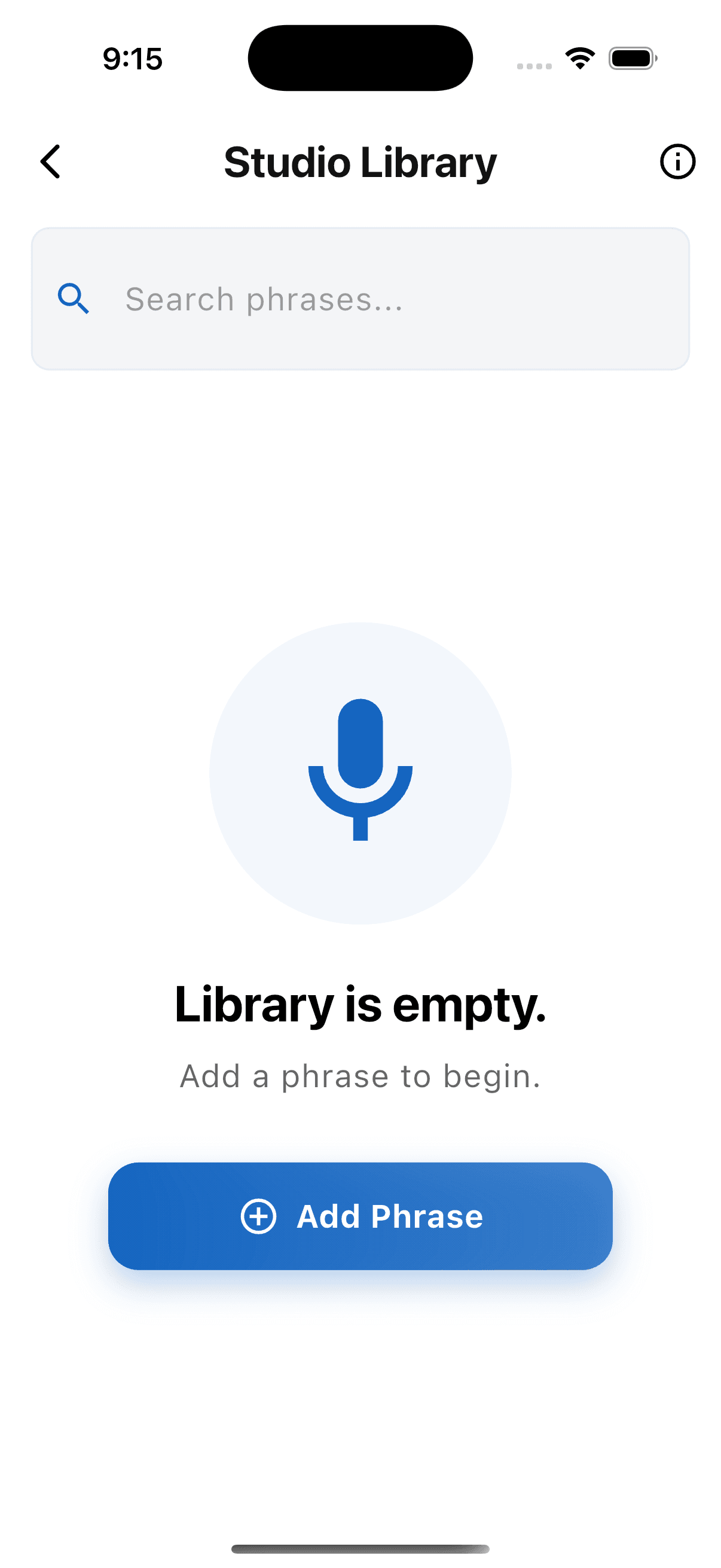 Echo Studio Recording Interface